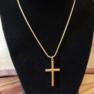 14KT GF PPC Gold Cross Crucifix Necklace Pendant